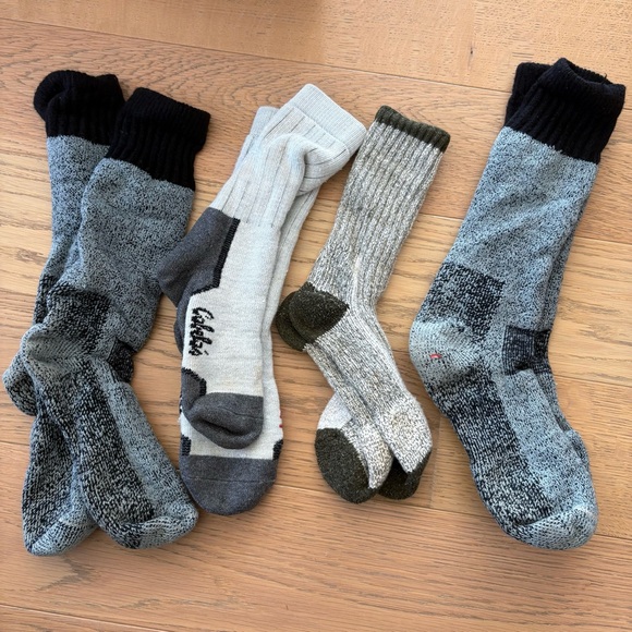 Men’s Winter Wool Blend Socks - Picture 1 of 10
